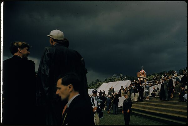 [1096 Views of the Henley Royal Regatta for Sports Illustrated Article, "Henley Forever"], Walker Evans (American, St. Louis, Missouri 1903–1975 New Haven, Connecticut), Color film transparency