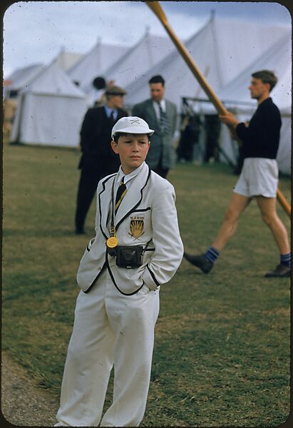 [1096 Views of the Henley Royal Regatta for Sports Illustrated Article, "Henley Forever"], Walker Evans (American, St. Louis, Missouri 1903–1975 New Haven, Connecticut), Color film transparency