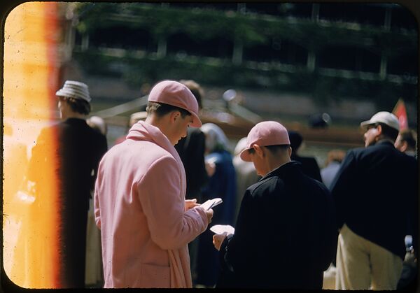 [1096 Views of the Henley Royal Regatta for Sports Illustrated Article, "Henley Forever"], Walker Evans (American, St. Louis, Missouri 1903–1975 New Haven, Connecticut), Color film transparency