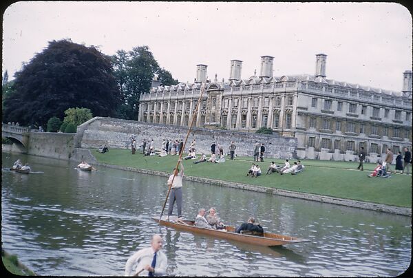 [1096 Views of the Henley Royal Regatta for Sports Illustrated Article, "Henley Forever"], Walker Evans (American, St. Louis, Missouri 1903–1975 New Haven, Connecticut), Color film transparency