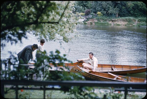 [1096 Views of the Henley Royal Regatta for Sports Illustrated Article, "Henley Forever"], Walker Evans (American, St. Louis, Missouri 1903–1975 New Haven, Connecticut), Color film transparency