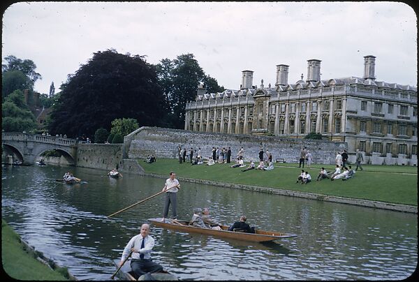 [1096 Views of the Henley Royal Regatta for Sports Illustrated Article, "Henley Forever"], Walker Evans (American, St. Louis, Missouri 1903–1975 New Haven, Connecticut), Color film transparency