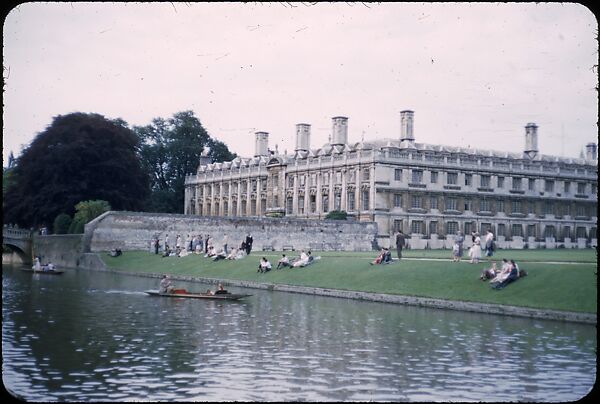 [1096 Views of the Henley Royal Regatta for Sports Illustrated Article, "Henley Forever"], Walker Evans (American, St. Louis, Missouri 1903–1975 New Haven, Connecticut), Color film transparency