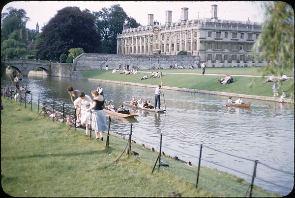 [1096 Views of the Henley Royal Regatta for Sports Illustrated Article, "Henley Forever"], Walker Evans (American, St. Louis, Missouri 1903–1975 New Haven, Connecticut), Color film transparency