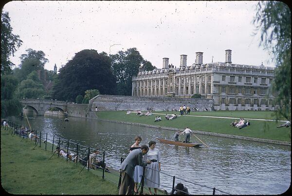 [1096 Views of the Henley Royal Regatta for Sports Illustrated Article, "Henley Forever"], Walker Evans (American, St. Louis, Missouri 1903–1975 New Haven, Connecticut), Color film transparency