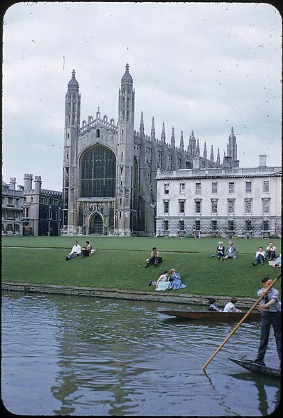 [1096 Views of the Henley Royal Regatta for Sports Illustrated Article, "Henley Forever"], Walker Evans (American, St. Louis, Missouri 1903–1975 New Haven, Connecticut), Color film transparency