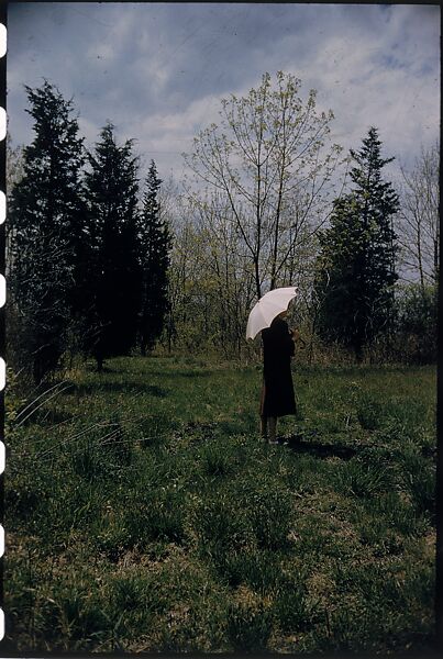 [1096 Views of the Henley Royal Regatta for Sports Illustrated Article, "Henley Forever"], Walker Evans (American, St. Louis, Missouri 1903–1975 New Haven, Connecticut), Color film transparency