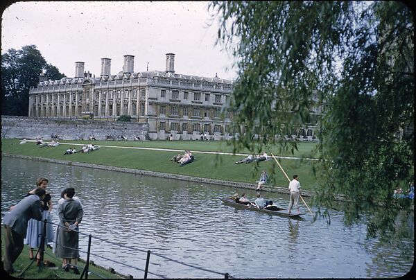 [1096 Views of the Henley Royal Regatta for Sports Illustrated Article, "Henley Forever"], Walker Evans (American, St. Louis, Missouri 1903–1975 New Haven, Connecticut), Color film transparency