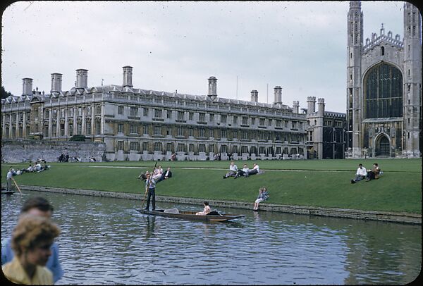 [1096 Views of the Henley Royal Regatta for Sports Illustrated Article, "Henley Forever"], Walker Evans (American, St. Louis, Missouri 1903–1975 New Haven, Connecticut), Color film transparency
