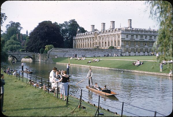 [1096 Views of the Henley Royal Regatta for Sports Illustrated Article, "Henley Forever"], Walker Evans (American, St. Louis, Missouri 1903–1975 New Haven, Connecticut), Color film transparency