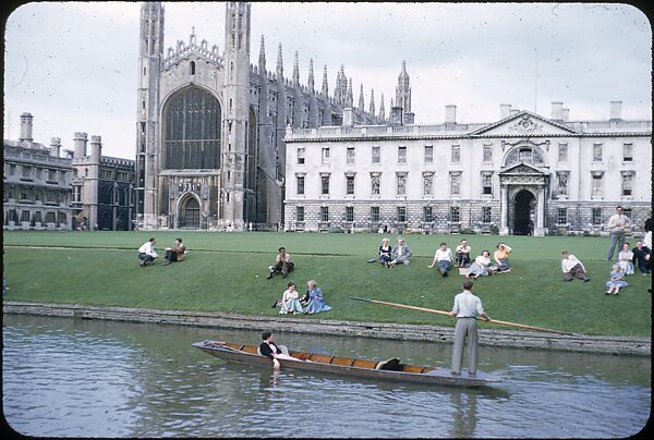 [1096 Views of the Henley Royal Regatta for Sports Illustrated Article, "Henley Forever"], Walker Evans (American, St. Louis, Missouri 1903–1975 New Haven, Connecticut), Color film transparency