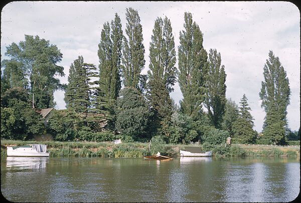 [1096 Views of the Henley Royal Regatta for Sports Illustrated Article, "Henley Forever"], Walker Evans (American, St. Louis, Missouri 1903–1975 New Haven, Connecticut), Color film transparency