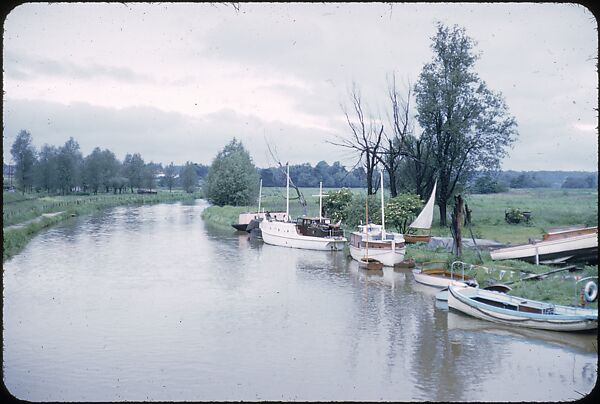 [1096 Views of the Henley Royal Regatta for Sports Illustrated Article, "Henley Forever"], Walker Evans (American, St. Louis, Missouri 1903–1975 New Haven, Connecticut), Color film transparency