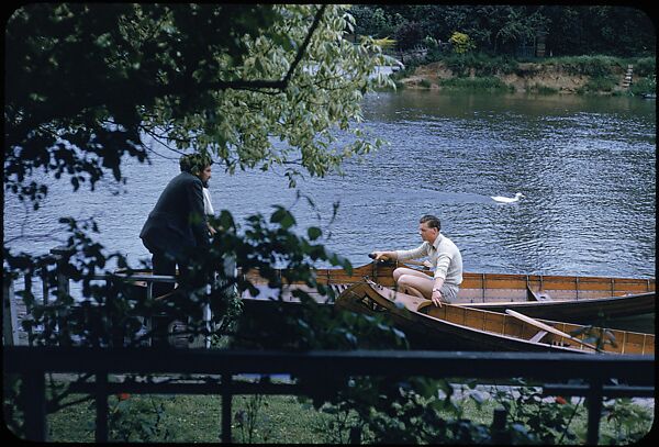 [1096 Views of the Henley Royal Regatta for Sports Illustrated Article, "Henley Forever"], Walker Evans (American, St. Louis, Missouri 1903–1975 New Haven, Connecticut), Color film transparency