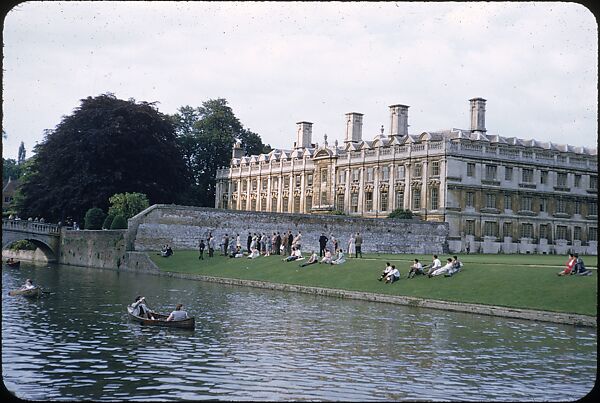 [1096 Views of the Henley Royal Regatta for Sports Illustrated Article, "Henley Forever"], Walker Evans (American, St. Louis, Missouri 1903–1975 New Haven, Connecticut), Color film transparency