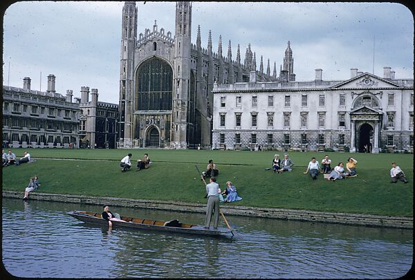 [1096 Views of the Henley Royal Regatta for Sports Illustrated Article, "Henley Forever"], Walker Evans (American, St. Louis, Missouri 1903–1975 New Haven, Connecticut), Color film transparency