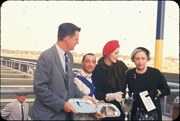 [306 Views of Aqueduct Raceway for Unpublished Sports Illustrated Article], Walker Evans (American, St. Louis, Missouri 1903–1975 New Haven, Connecticut), Color film transparency
