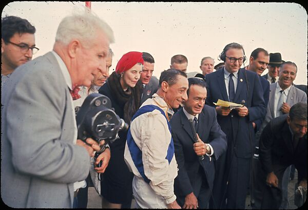 [306 Views of Aqueduct Raceway for Unpublished Sports Illustrated Article], Walker Evans (American, St. Louis, Missouri 1903–1975 New Haven, Connecticut), Color film transparency