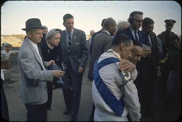 [306 Views of Aqueduct Raceway for Unpublished Sports Illustrated Article], Walker Evans (American, St. Louis, Missouri 1903–1975 New Haven, Connecticut), Color film transparency