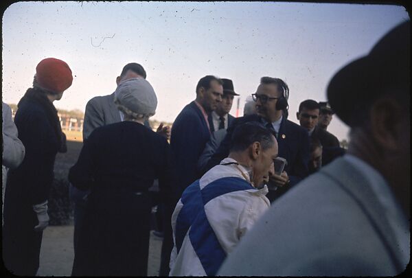 [306 Views of Aqueduct Raceway for Unpublished Sports Illustrated Article], Walker Evans (American, St. Louis, Missouri 1903–1975 New Haven, Connecticut), Color film transparency
