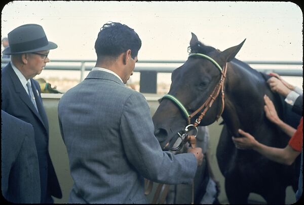 [306 Views of Aqueduct Raceway for Unpublished Sports Illustrated Article], Walker Evans (American, St. Louis, Missouri 1903–1975 New Haven, Connecticut), Color film transparency