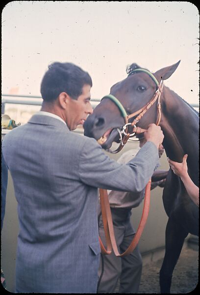 [306 Views of Aqueduct Raceway for Unpublished Sports Illustrated Article], Walker Evans (American, St. Louis, Missouri 1903–1975 New Haven, Connecticut), Color film transparency