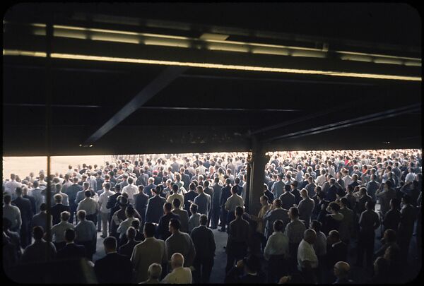 [306 Views of Aqueduct Raceway for Unpublished Sports Illustrated Article], Walker Evans (American, St. Louis, Missouri 1903–1975 New Haven, Connecticut), Color film transparency
