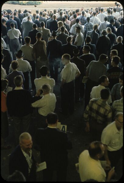 [306 Views of Aqueduct Raceway for Unpublished Sports Illustrated Article], Walker Evans (American, St. Louis, Missouri 1903–1975 New Haven, Connecticut), Color film transparency