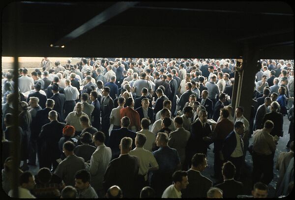 [306 Views of Aqueduct Raceway for Unpublished Sports Illustrated Article], Walker Evans (American, St. Louis, Missouri 1903–1975 New Haven, Connecticut), Color film transparency