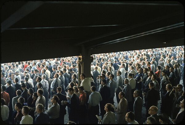 [306 Views of Aqueduct Raceway for Unpublished Sports Illustrated Article], Walker Evans (American, St. Louis, Missouri 1903–1975 New Haven, Connecticut), Color film transparency