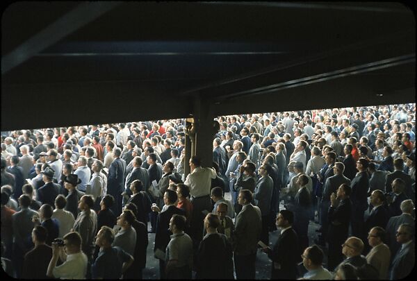 [306 Views of Aqueduct Raceway for Unpublished Sports Illustrated Article], Walker Evans (American, St. Louis, Missouri 1903–1975 New Haven, Connecticut), Color film transparency