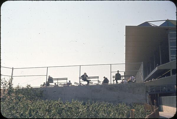 [306 Views of Aqueduct Raceway for Unpublished Sports Illustrated Article], Walker Evans (American, St. Louis, Missouri 1903–1975 New Haven, Connecticut), Color film transparency