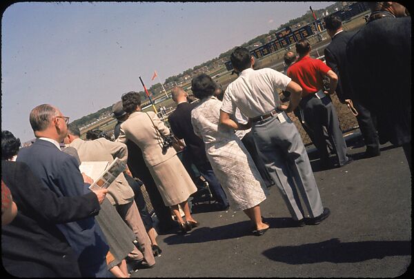 [306 Views of Aqueduct Raceway for Unpublished Sports Illustrated Article], Walker Evans (American, St. Louis, Missouri 1903–1975 New Haven, Connecticut), Color film transparency