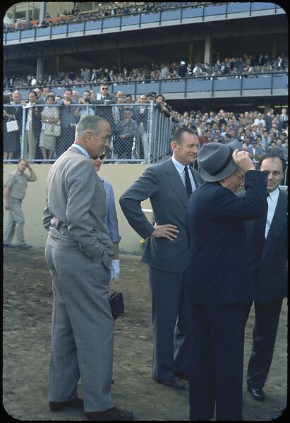 [306 Views of Aqueduct Raceway for Unpublished Sports Illustrated Article], Walker Evans (American, St. Louis, Missouri 1903–1975 New Haven, Connecticut), Color film transparency
