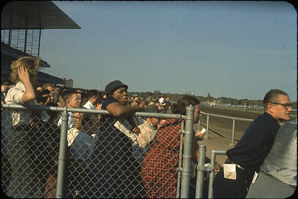 [306 Views of Aqueduct Raceway for Unpublished Sports Illustrated Article], Walker Evans (American, St. Louis, Missouri 1903–1975 New Haven, Connecticut), Color film transparency