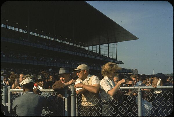 [306 Views of Aqueduct Raceway for Unpublished Sports Illustrated Article], Walker Evans (American, St. Louis, Missouri 1903–1975 New Haven, Connecticut), Color film transparency