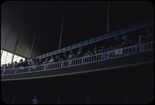 [306 Views of Aqueduct Raceway for Unpublished Sports Illustrated Article], Walker Evans (American, St. Louis, Missouri 1903–1975 New Haven, Connecticut), Color film transparency