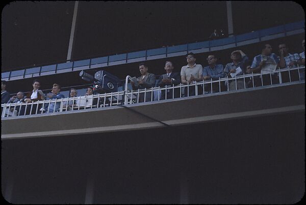 [306 Views of Aqueduct Raceway for Unpublished Sports Illustrated Article], Walker Evans (American, St. Louis, Missouri 1903–1975 New Haven, Connecticut), Color film transparency