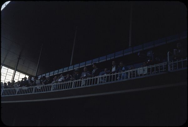 [306 Views of Aqueduct Raceway for Unpublished Sports Illustrated Article], Walker Evans (American, St. Louis, Missouri 1903–1975 New Haven, Connecticut), Color film transparency