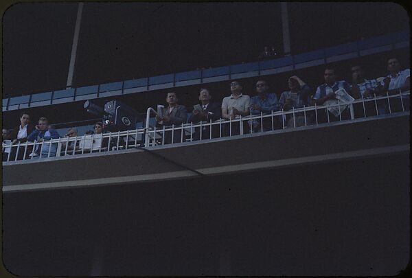 [306 Views of Aqueduct Raceway for Unpublished Sports Illustrated Article], Walker Evans (American, St. Louis, Missouri 1903–1975 New Haven, Connecticut), Color film transparency