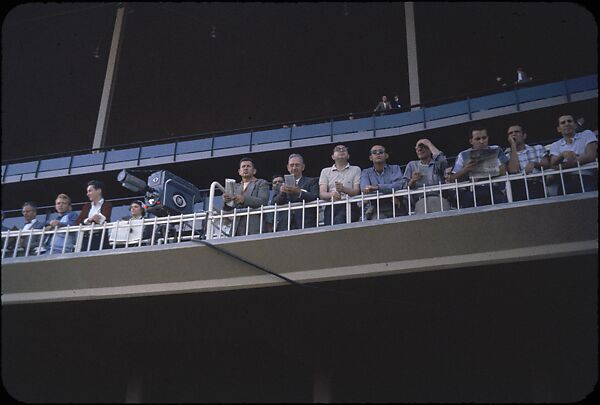 [306 Views of Aqueduct Raceway for Unpublished Sports Illustrated Article], Walker Evans (American, St. Louis, Missouri 1903–1975 New Haven, Connecticut), Color film transparency