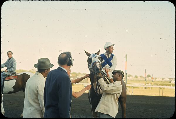 [306 Views of Aqueduct Raceway for Unpublished Sports Illustrated Article], Walker Evans (American, St. Louis, Missouri 1903–1975 New Haven, Connecticut), Color film transparency