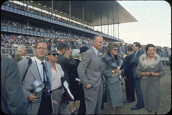 [306 Views of Aqueduct Raceway for Unpublished Sports Illustrated Article], Walker Evans (American, St. Louis, Missouri 1903–1975 New Haven, Connecticut), Color film transparency