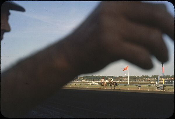 [306 Views of Aqueduct Raceway for Unpublished Sports Illustrated Article], Walker Evans (American, St. Louis, Missouri 1903–1975 New Haven, Connecticut), Color film transparency