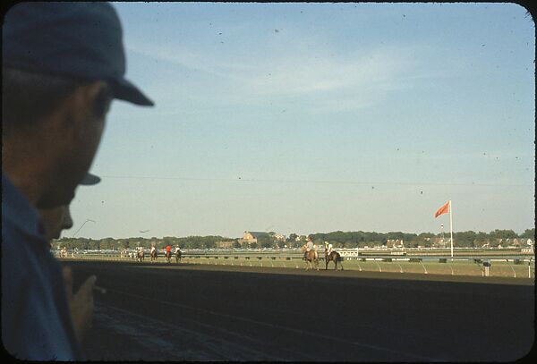 [306 Views of Aqueduct Raceway for Unpublished Sports Illustrated Article], Walker Evans (American, St. Louis, Missouri 1903–1975 New Haven, Connecticut), Color film transparency