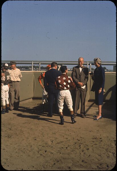 [306 Views of Aqueduct Raceway for Unpublished Sports Illustrated Article], Walker Evans (American, St. Louis, Missouri 1903–1975 New Haven, Connecticut), Color film transparency