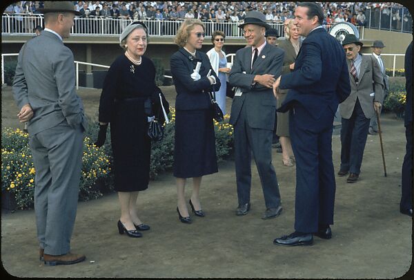 [306 Views of Aqueduct Raceway for Unpublished Sports Illustrated Article], Walker Evans (American, St. Louis, Missouri 1903–1975 New Haven, Connecticut), Color film transparency