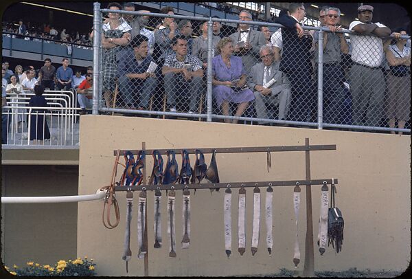 [306 Views of Aqueduct Raceway for Unpublished Sports Illustrated Article], Walker Evans (American, St. Louis, Missouri 1903–1975 New Haven, Connecticut), Color film transparency