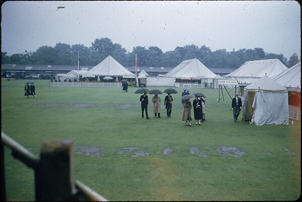 [65 Views of Eton vs. Harrow Cricket Match, London, for Sports Illustrated Article], Walker Evans (American, St. Louis, Missouri 1903–1975 New Haven, Connecticut), Color film transparency 