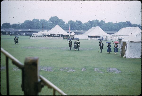 [65 Views of Eton vs. Harrow Cricket Match, London, for Sports Illustrated Article], Walker Evans (American, St. Louis, Missouri 1903–1975 New Haven, Connecticut), Color film transparency